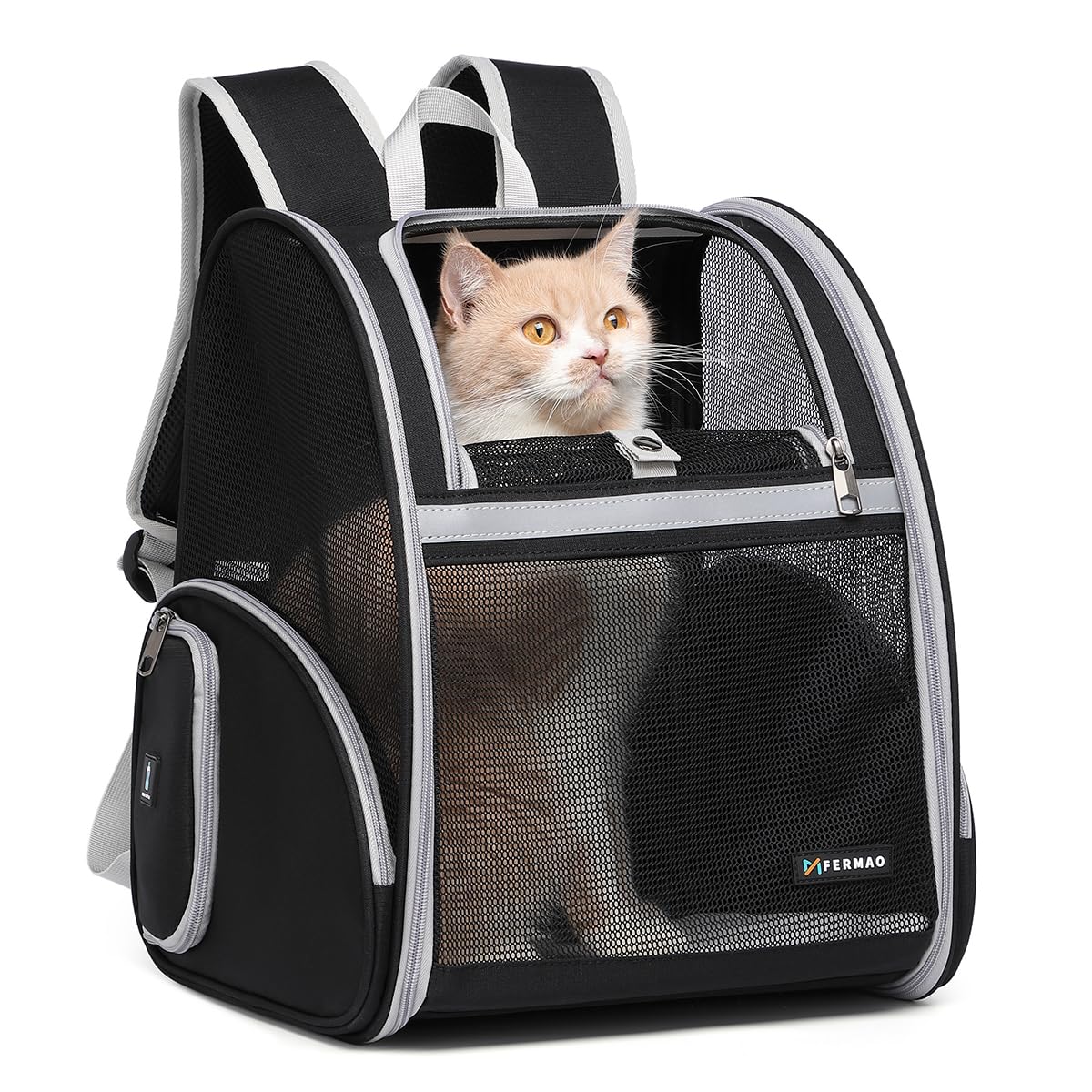 Cat Backpack Carrier for Small Dogs and Medium cat Puppy Carrier
