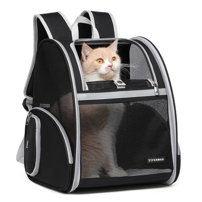 Cat Backpack Carrier for Small Dogs and Medium cat Puppy Carrier
