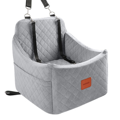 INDYBUD Dog Car Seat for Small/Medium Dogs up to Memory Foam Seat