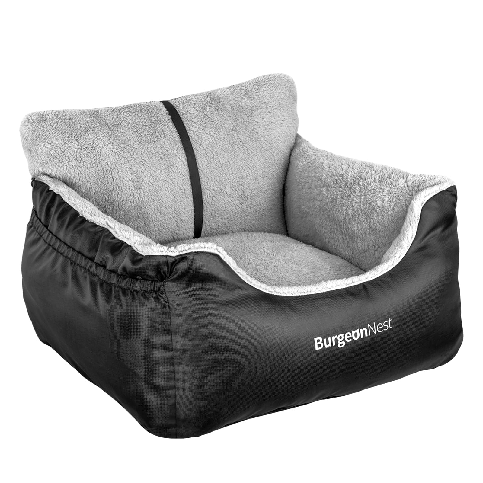 BurgeonNest Dog Car Seat for Small Dogs, Soft Pet Car Travel Home Bed