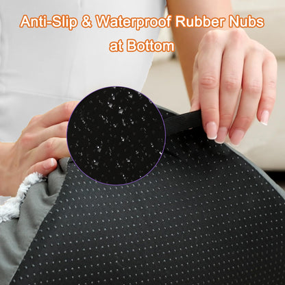 POCBLUE Deluxe Washable Dog Bed for Large Dogs Dog Crate Mat Comfy Bed