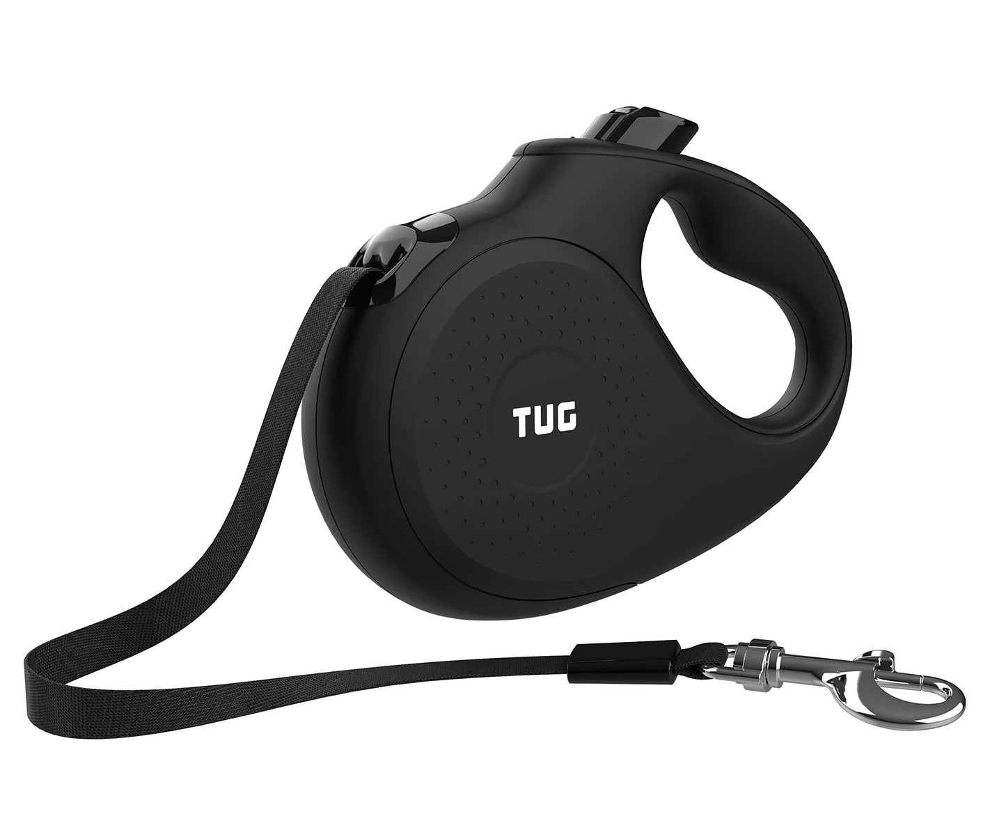 TUG Monochrome XL 360° Tangle-Free Retractable Dog Leash, Strong Leash