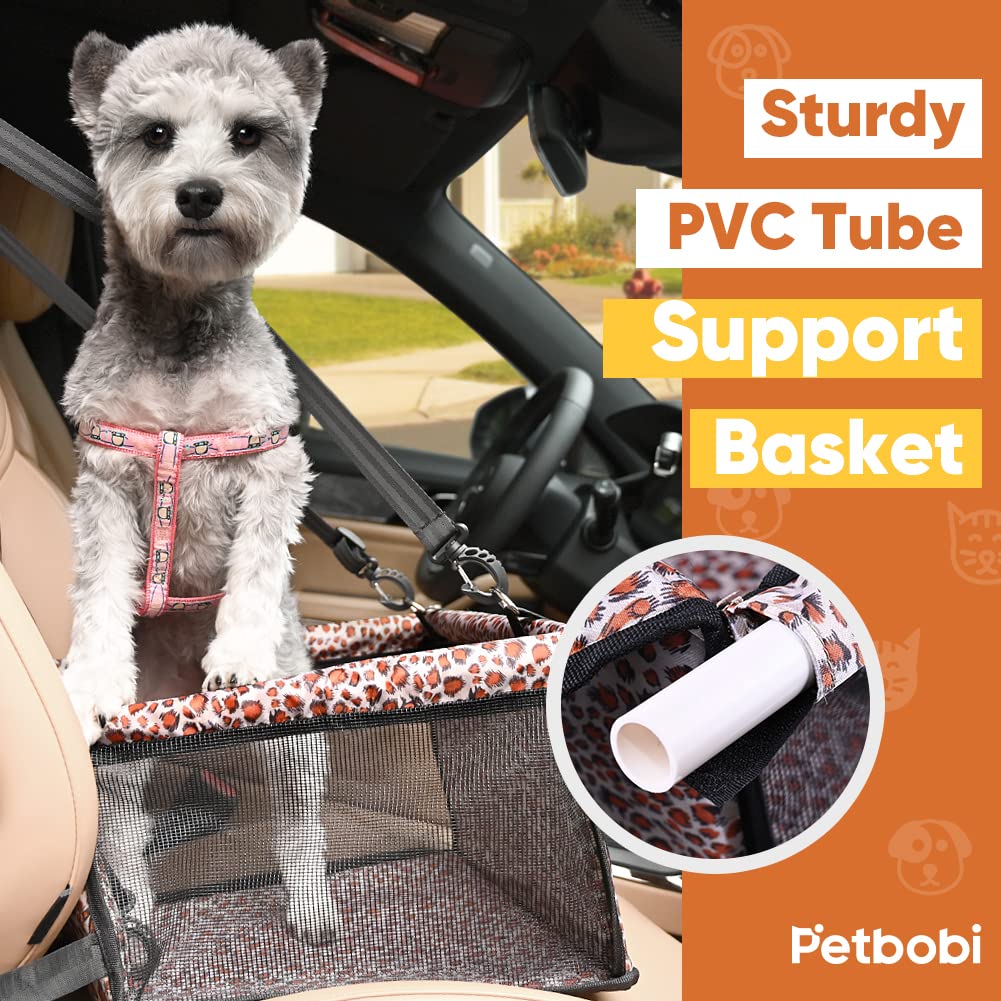 Petbobi Small Dog Car Seat, Dog Car Booster Seat