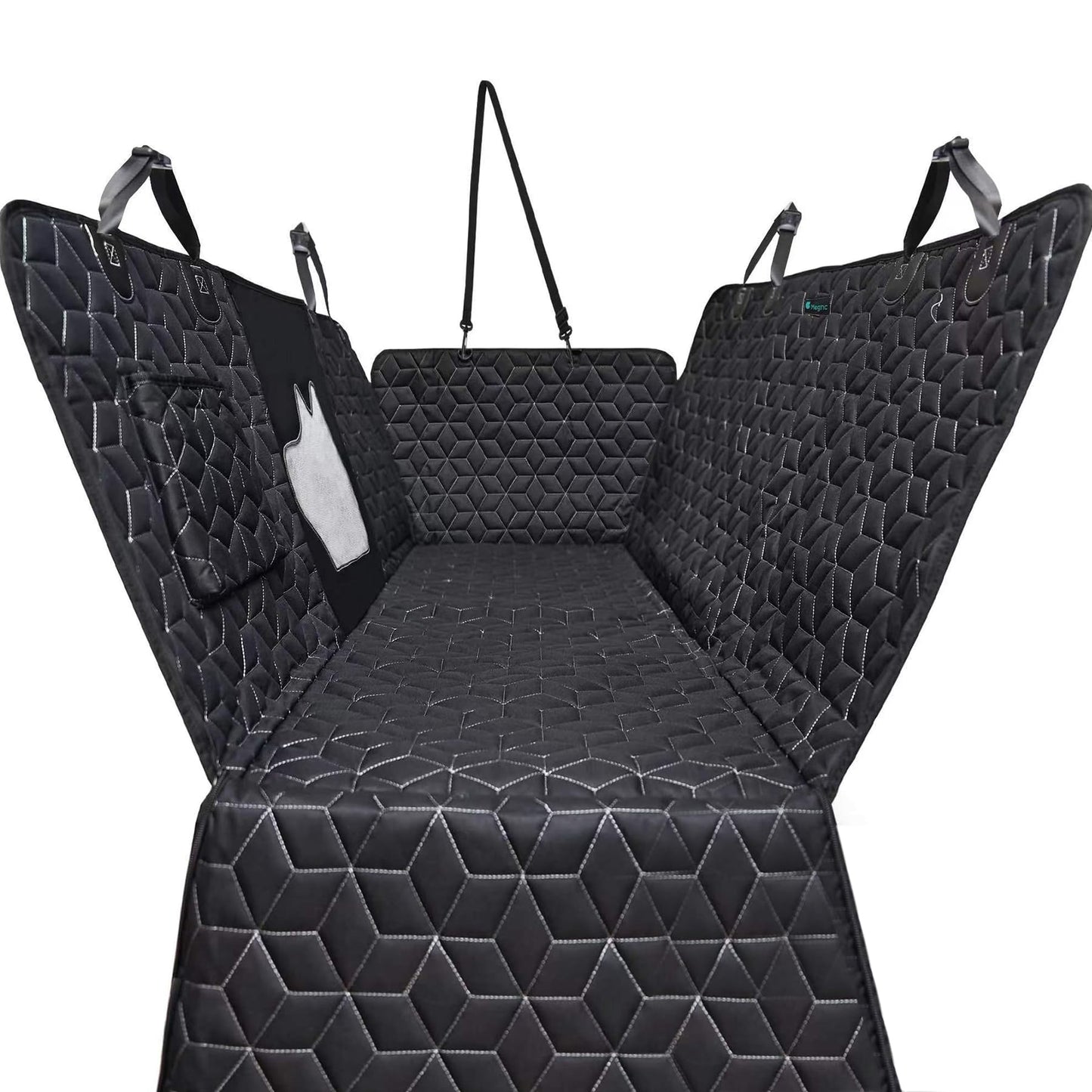 Dog Seat Covers for Back Seat,Pet Hammock for Cars, Waterproof Seat