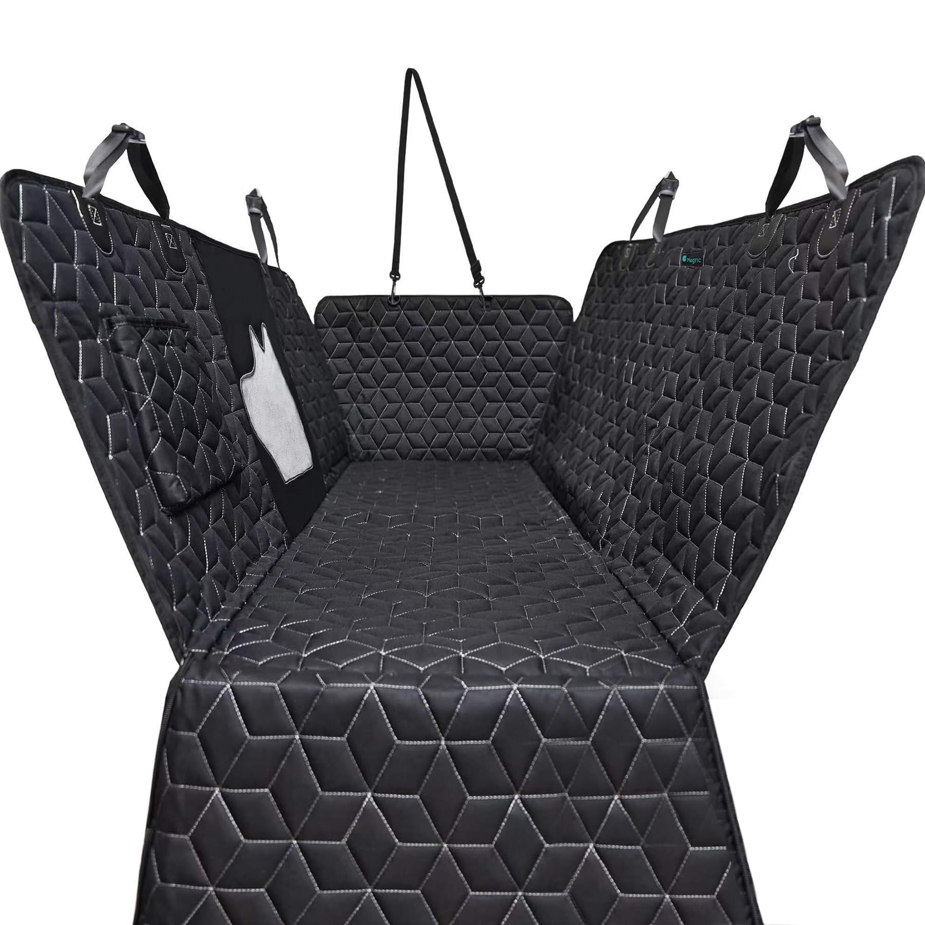 Dog Seat Covers for Back Seat,Pet Hammock for Cars, Waterproof Seat