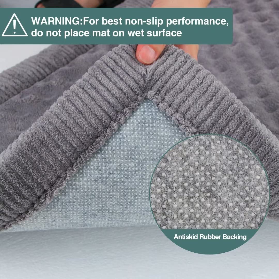 Dog Crate Pad Memory Foam Dog Bed Mat Small Medium Washable Puppy Bed