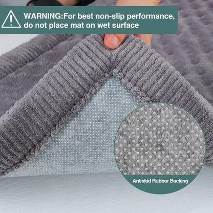 Dog Crate Pad Memory Foam Dog Bed Mat Small Medium Washable Puppy Bed