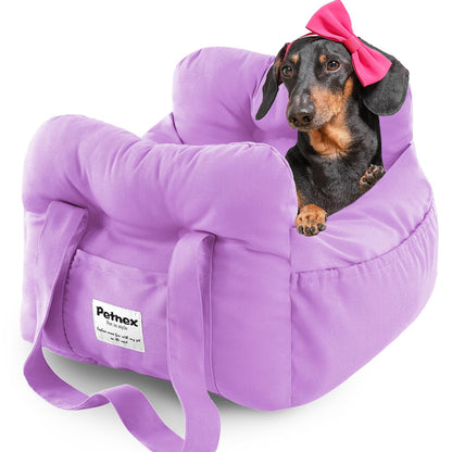 PETNEX Dog Car Seat for Small Dogs, Portable Puppy Car Seat of Bag