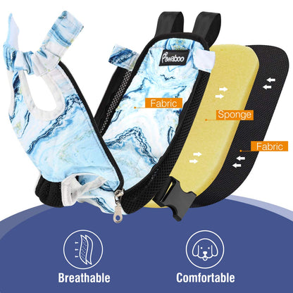 Pawaboo Pet Carrier Backpack, Adjustable Pet Front Cat Dog Carrier