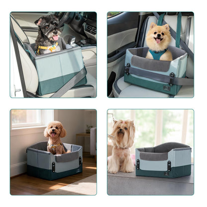 A4Pet Small Dog Car Seat for Small Dogs Dog Booster Car Seat