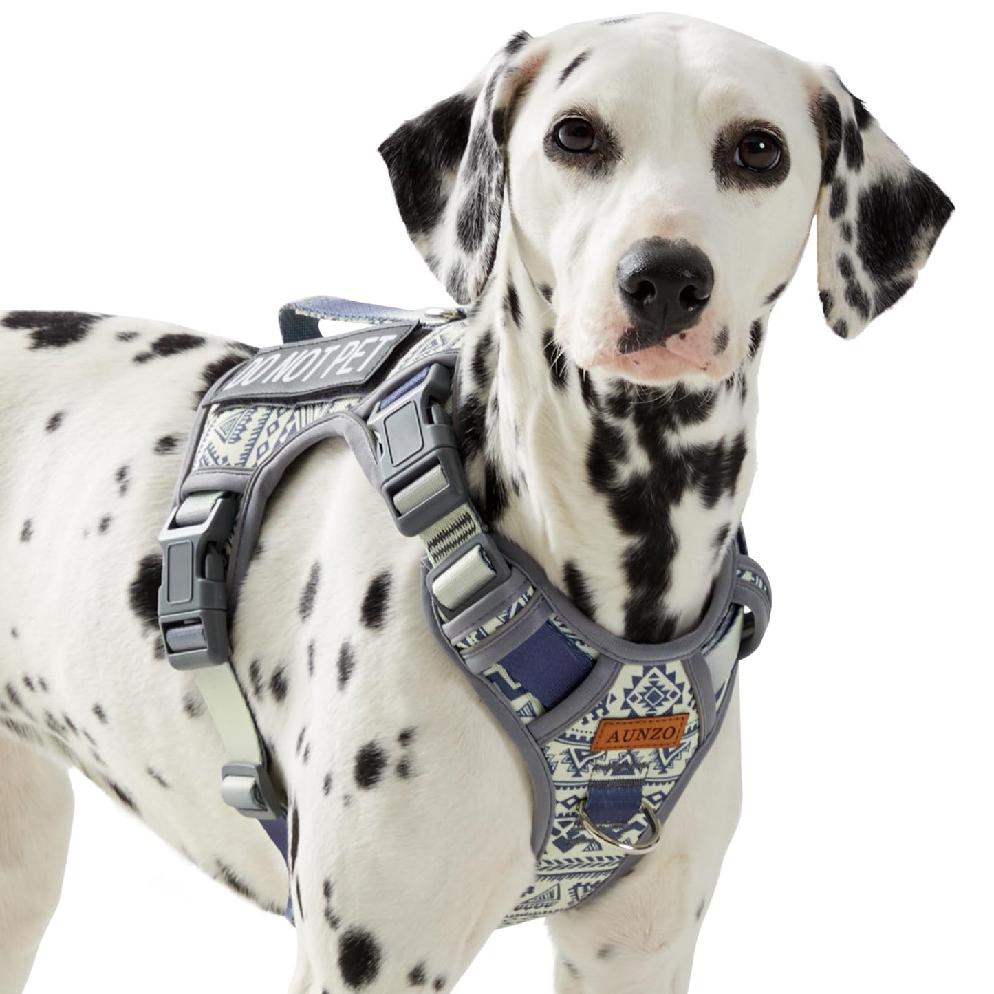 Tactical Dog Harness for Medium Large Dogs, No-Pull Pet Harness Leash