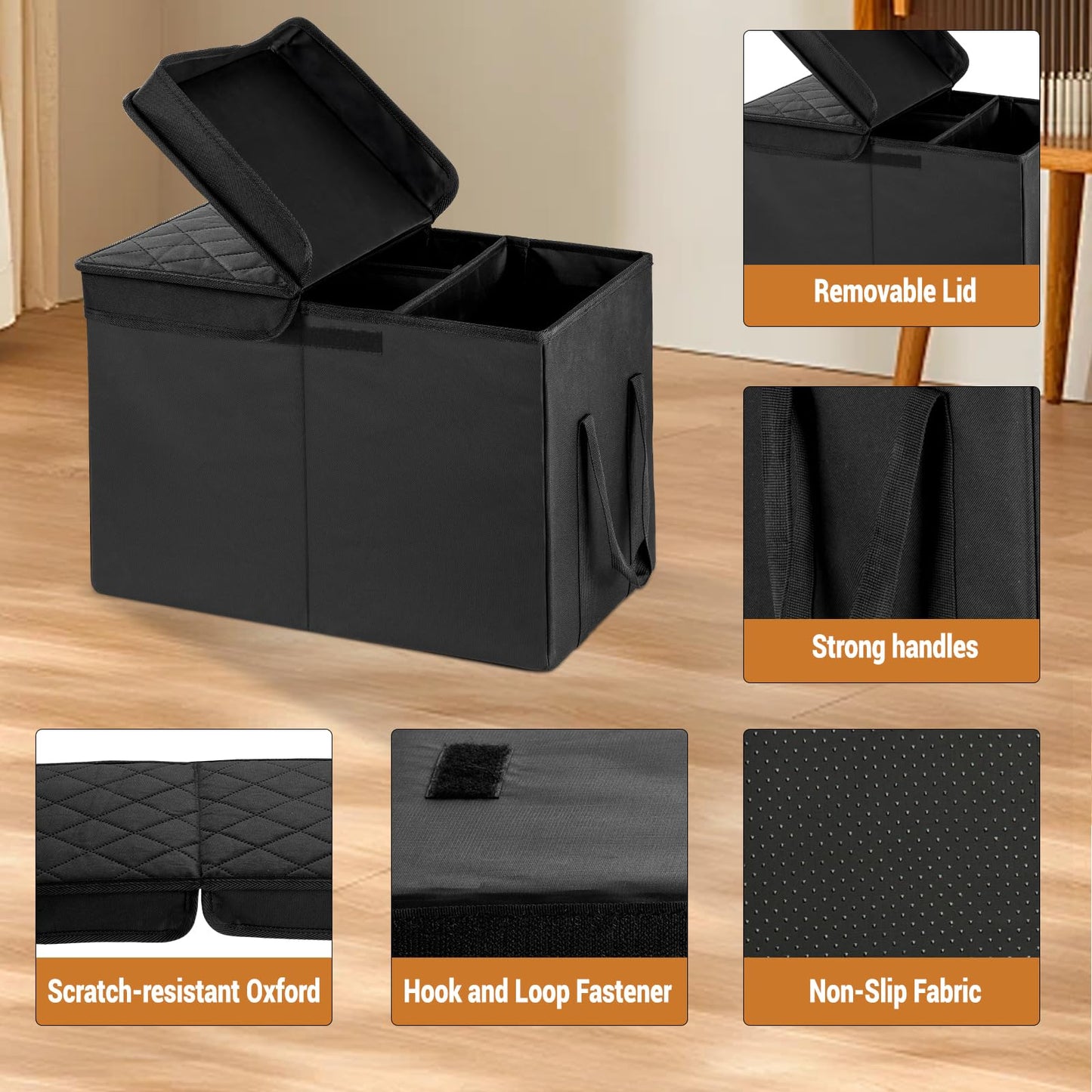 UNICITII Car Seat Extender for Large Dogs, Back Seat Extender Seat