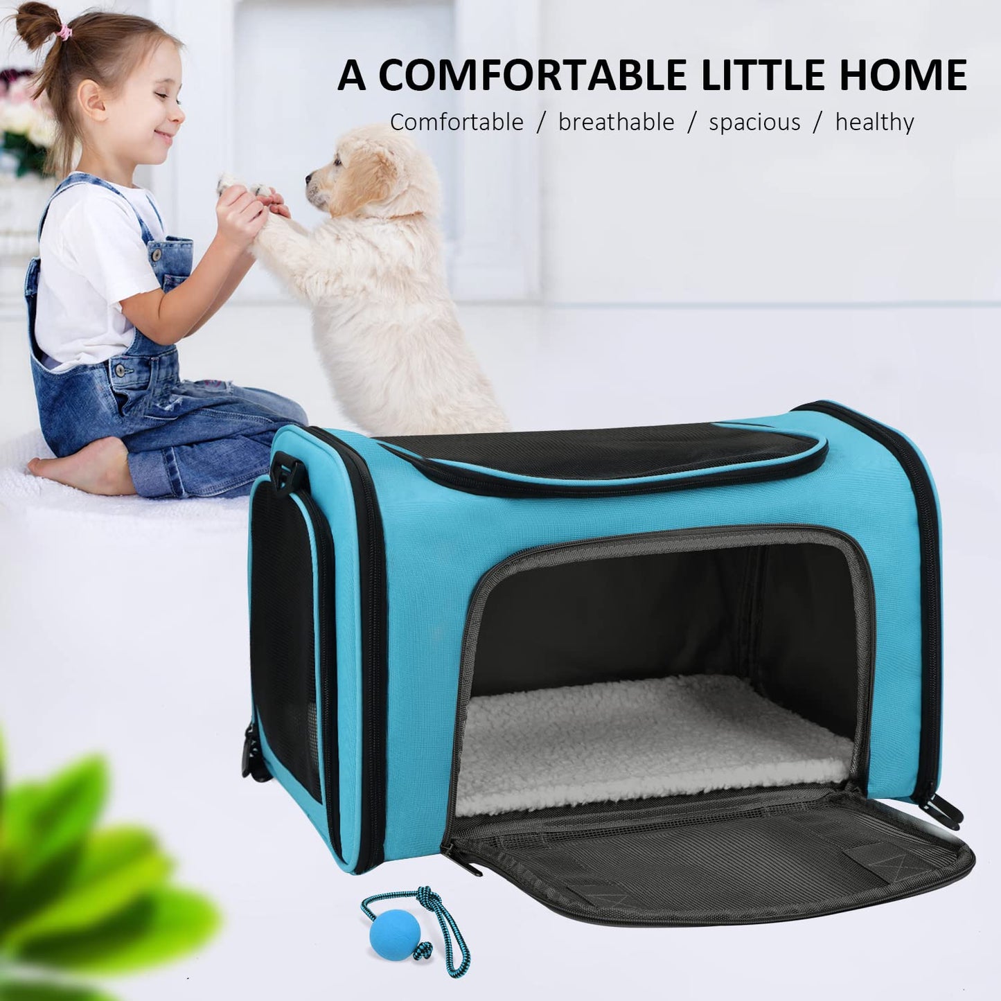 Henkelion Large Cat Carriers Dog Carrier Pet Carrier