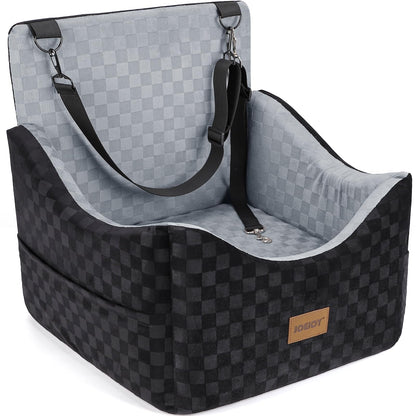 JOEJOY Elevated Dog Car Seat for Small/Medium Dogs up to Memory Seat