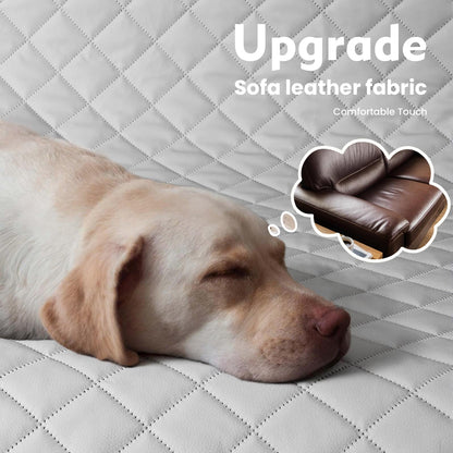 Back Seat Extender for Dogs 57 * Upgraded Sofa Leather Dog Car Seat