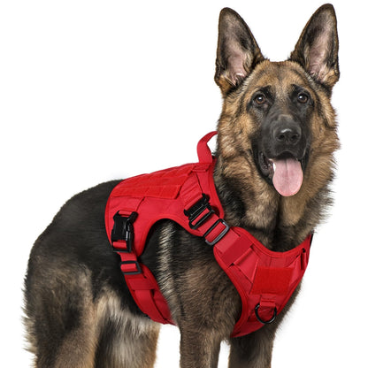 rabbitgoo Tactical Dog Harness for Large Dogs, Heavy Duty Dog Harness