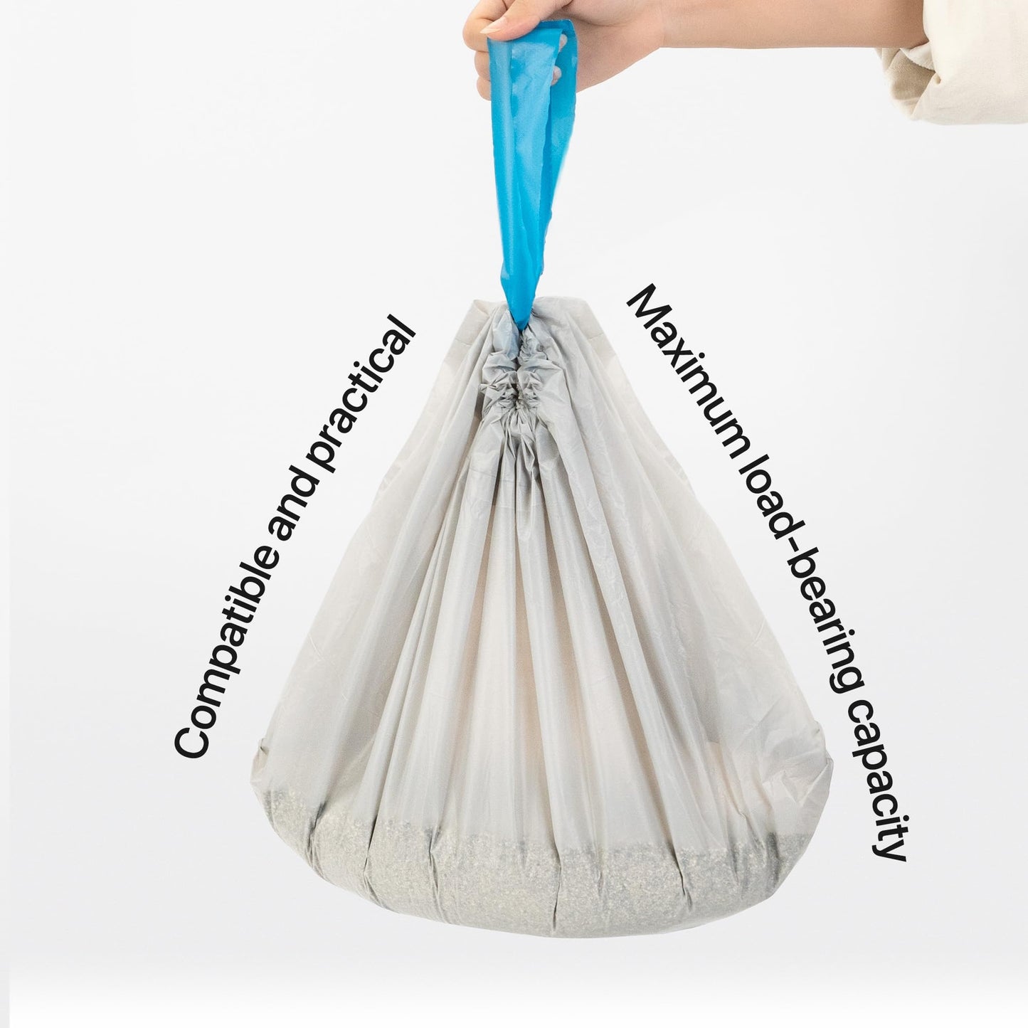 Neakasa Replaced Waste Bags-2 Rolls, Cat Litter Waste Receptacles Box