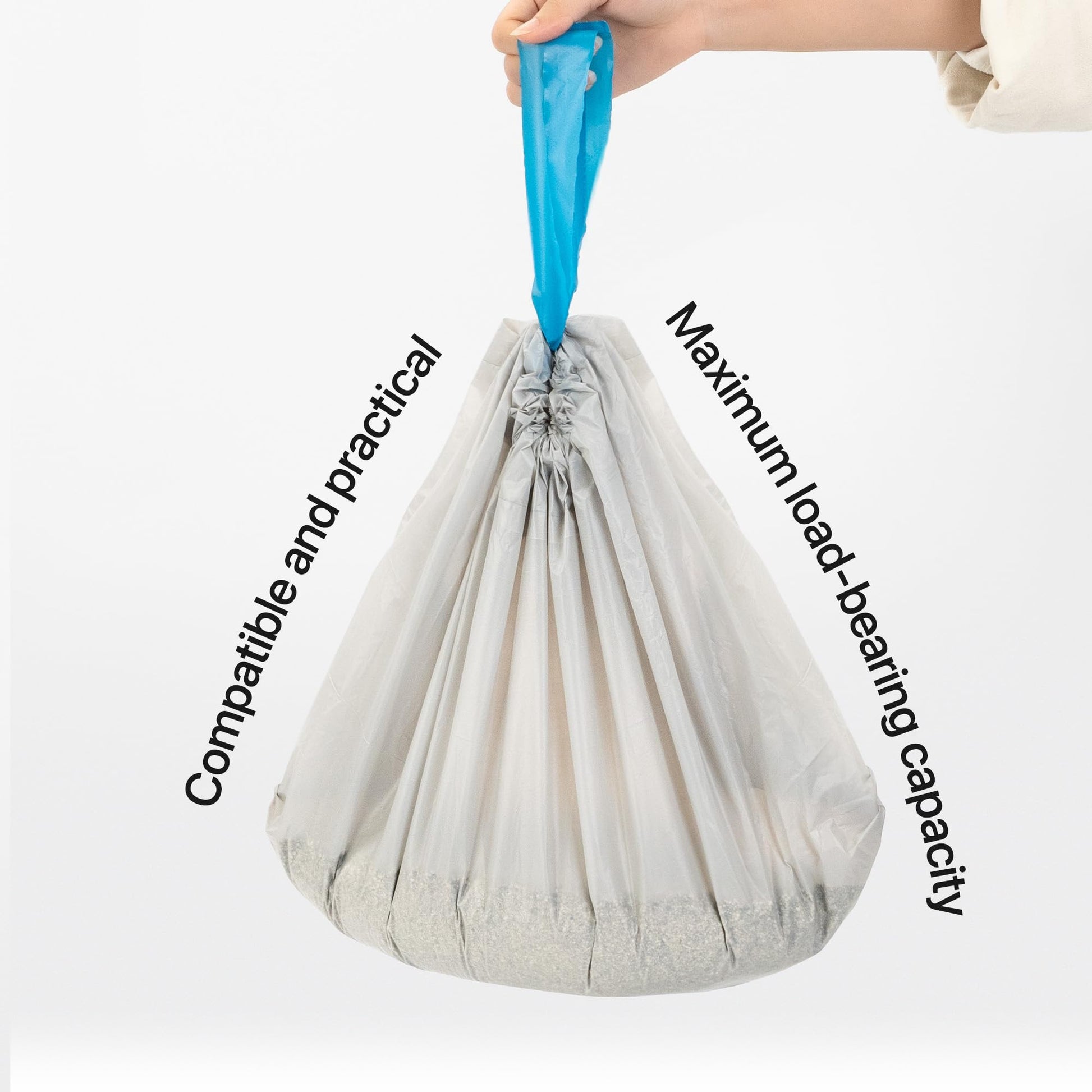 Neakasa Replaced Waste Bags-2 Rolls, Cat Litter Waste Receptacles Box