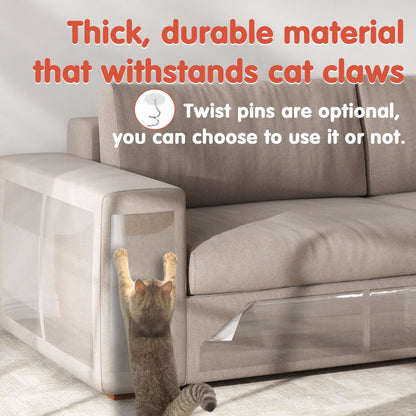 Secopad 18 PCS Large Cat Scratch Furniture Protector, Cover