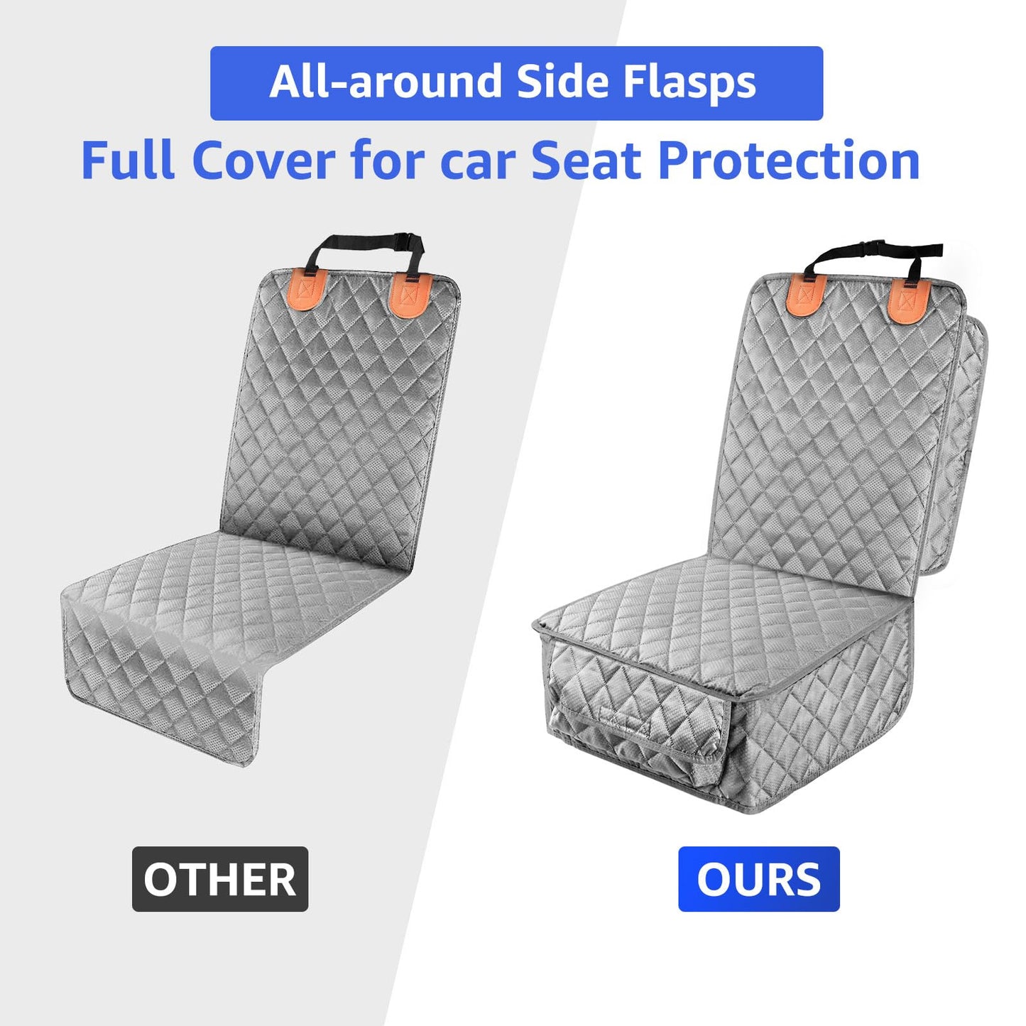 PETICON Front Seat Cover 2 Pack, Full Protection Dog Car Seat Cover