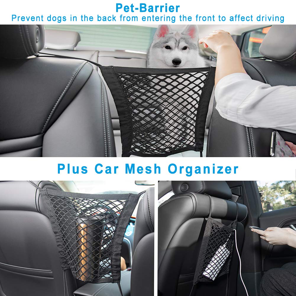 Bark Lover Dog Car Seat Cover for Back Seat Waterproof Backseat Seat