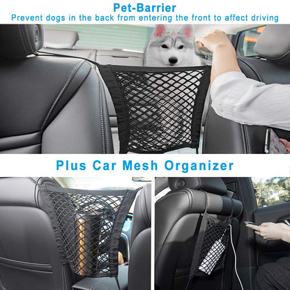 Bark Lover Dog Car Seat Cover for Back Seat Waterproof Backseat Seat