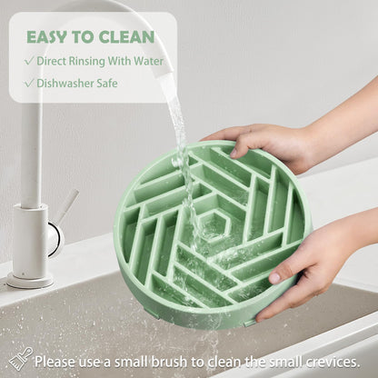 TOBYTO Slow Feeder Dog Bowls Large Medium Breed,Anti-Choking Puzzle
