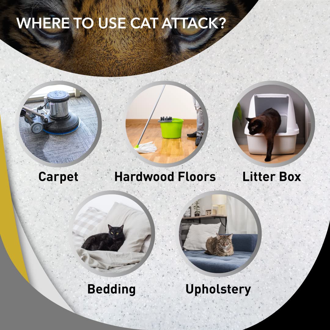 Odorcide Cat Attack Concentrate Odor Eliminator Cat Urine Remover Box