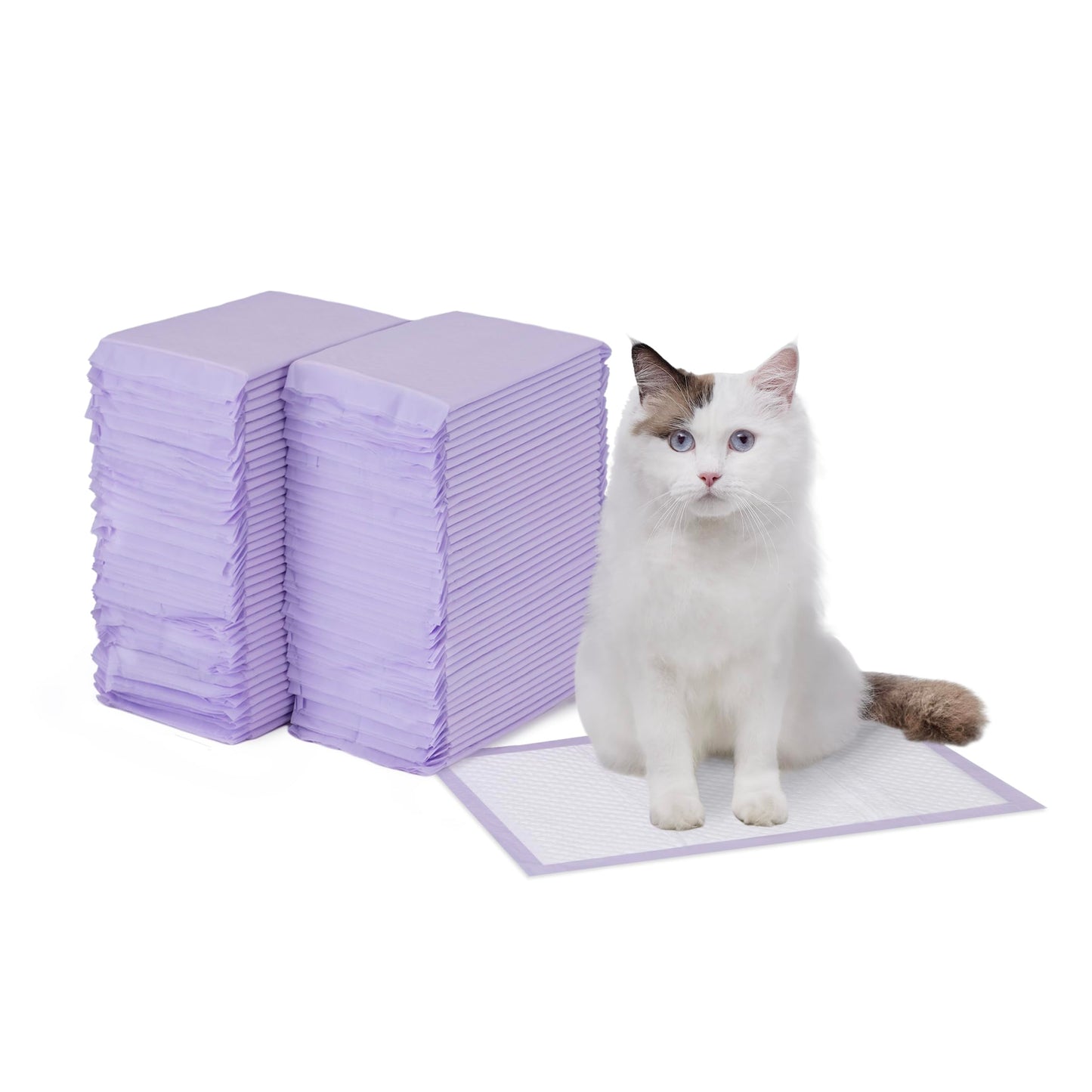 Amazon Basics Cat Pee Pads, Odor Control, Super Absorbent, Box
