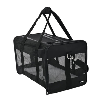 Amazon Basics Airline Approved Soft-Sided Mesh Pet Travel Carrier