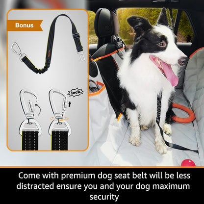 iBuddy Dog Seat Cover for Tesla Model 3 Waterproof Car Seat Seat