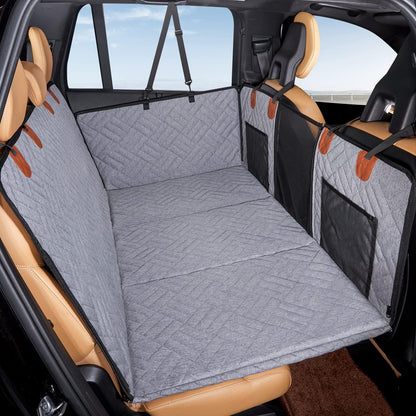YJGF Back Seat Extender,Dog Seat Cover for Back Seat,Hard Bottom Seat