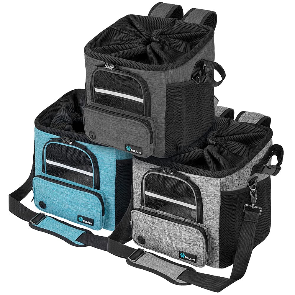 PetAmi Dog Bike Basket, Soft-Sided Ventilated Dog Bike Carrier