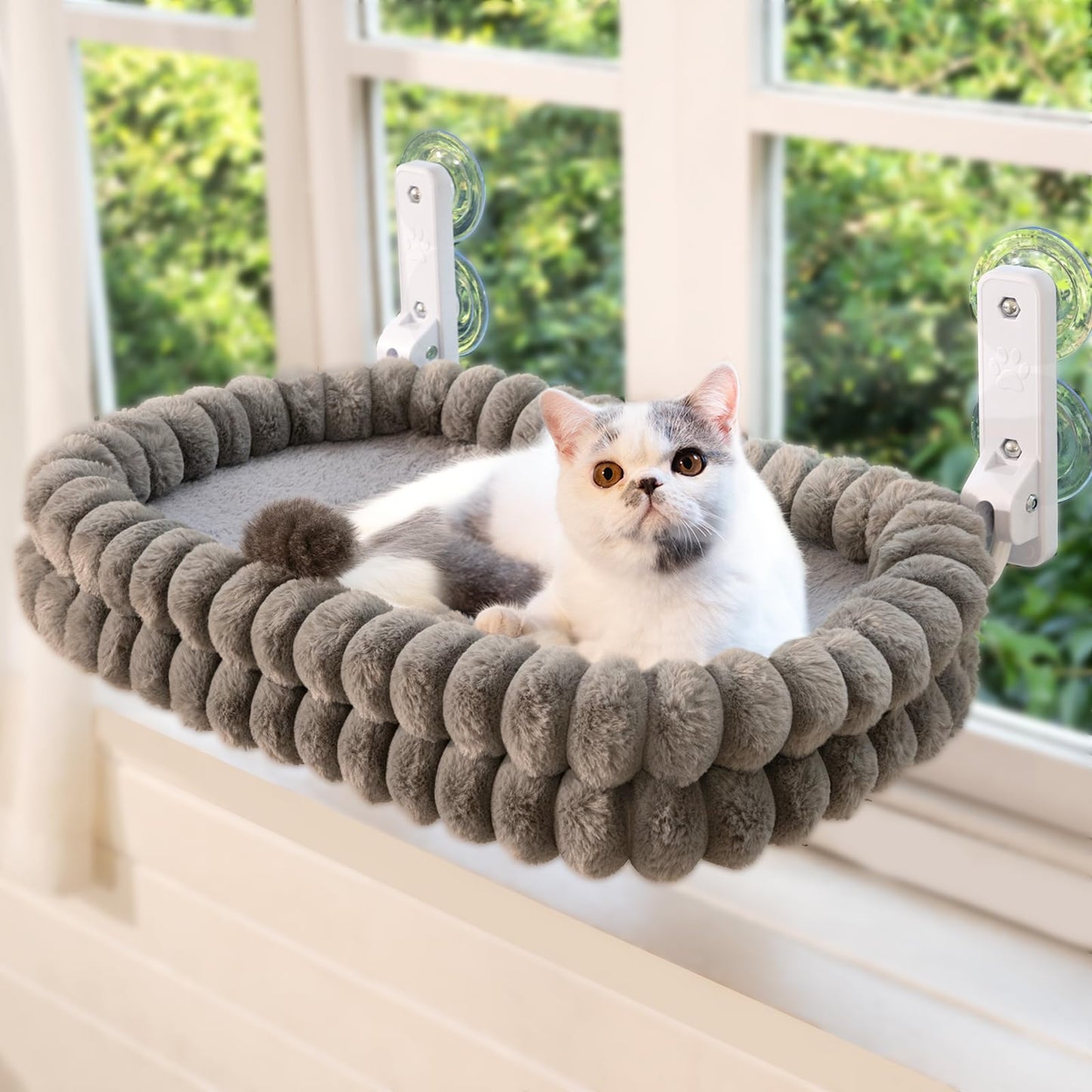 CHEERPALS Cat Window Perch for Indoor Cats Hammock for Window Bed
