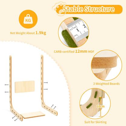 Nxwjoy Cat Scratch Pad Felt Cat Scratcher for Indoor Cats Scratchers