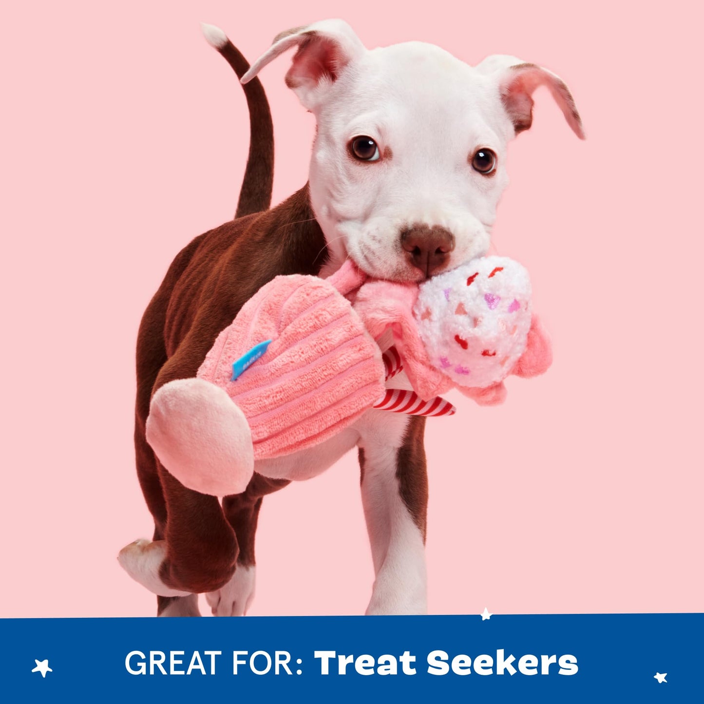 Barkbox Whine Milkshake Dog Toy Squeaky Dog Toys Plush Dog Toys Plush