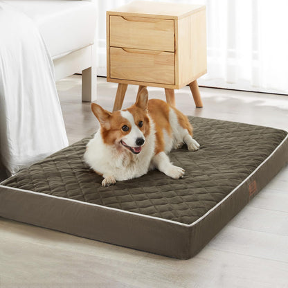 WNPETHOME Orthopedic XL Dog Bed for Crate, Waterproof Extra Bed