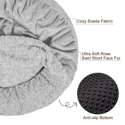 JOEJOY Dog Beds for Small Medium Dogs, Cozy Cuddler Luxury Puppy Bed