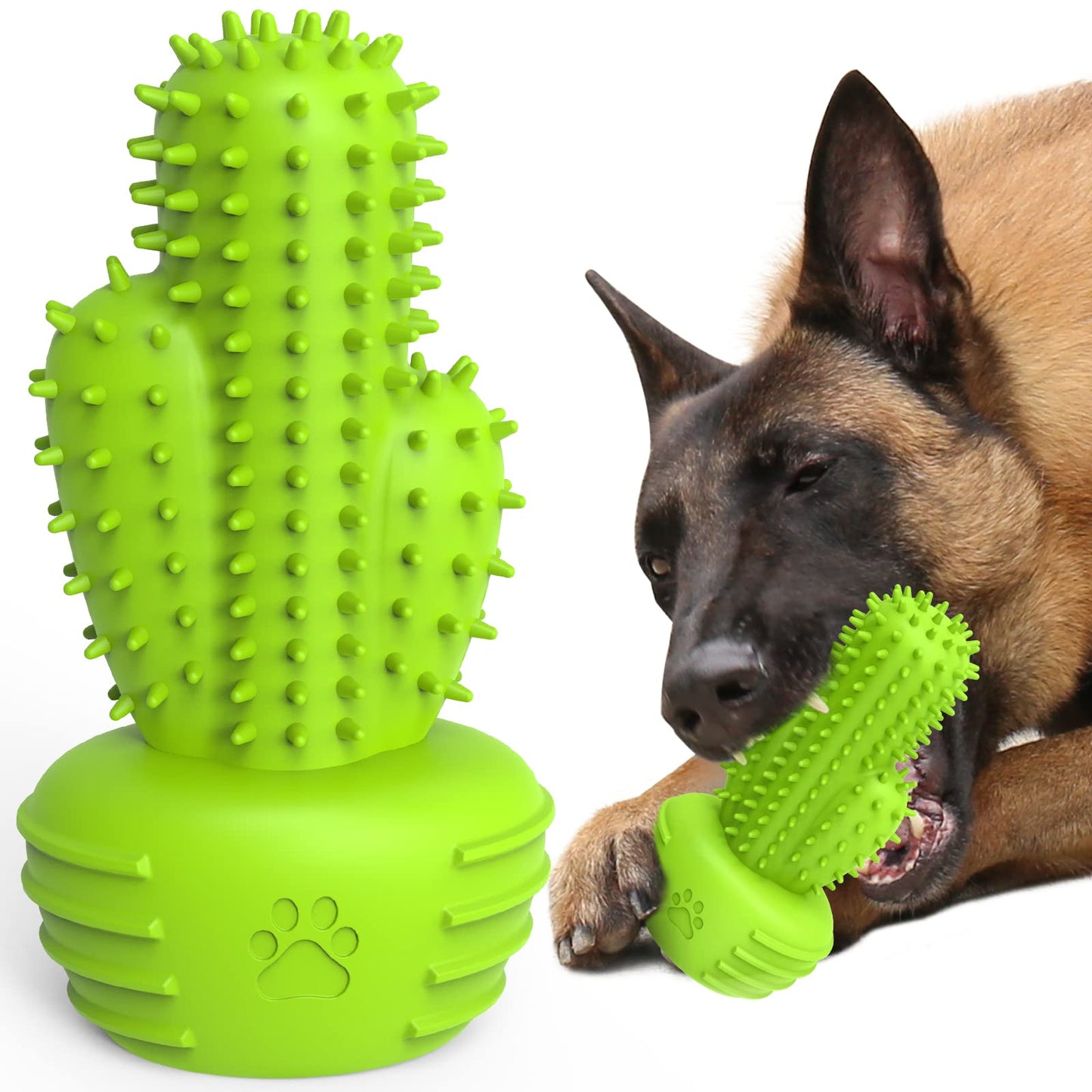 Pamlulu Dog Chew Toys Teeth Cleaning Brush Dental Chew