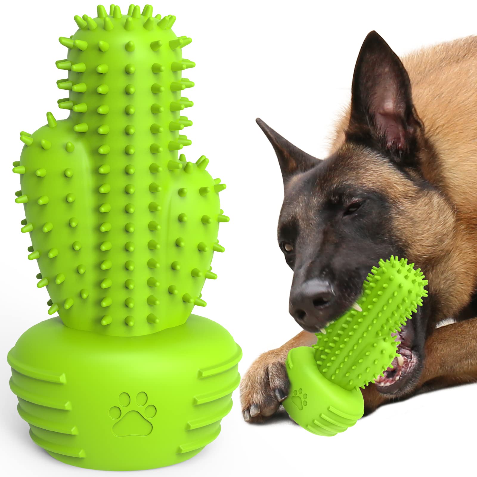 Pamlulu Dog Chew Toys Teeth Cleaning Brush Dental Chew