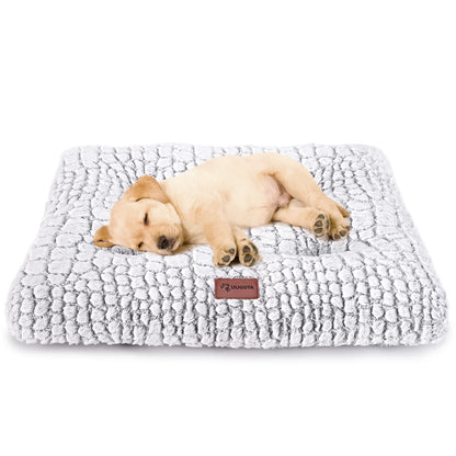 ULIGOTA Dog Bed Crate Pad Plush Dog Crate Mat