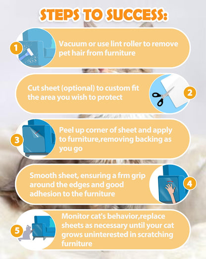 Cat Scratch Couch Furniture Protector: Thickened Protectors Sofa Cover