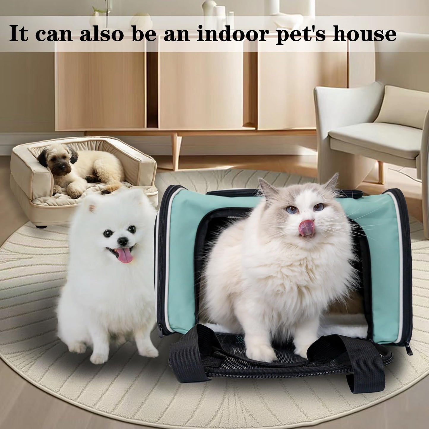 Top tasta Dog Cat Carrier Pet Carriers