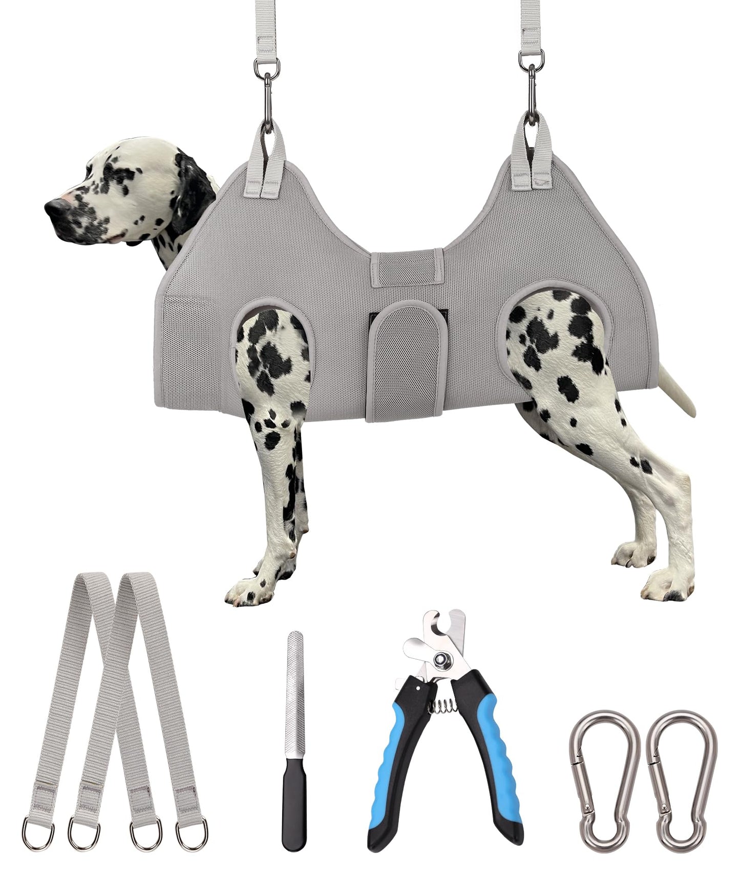 Kkiimatt Dog Grooming Hammock,XX-Large Hammock for Nail Trim, Hanging