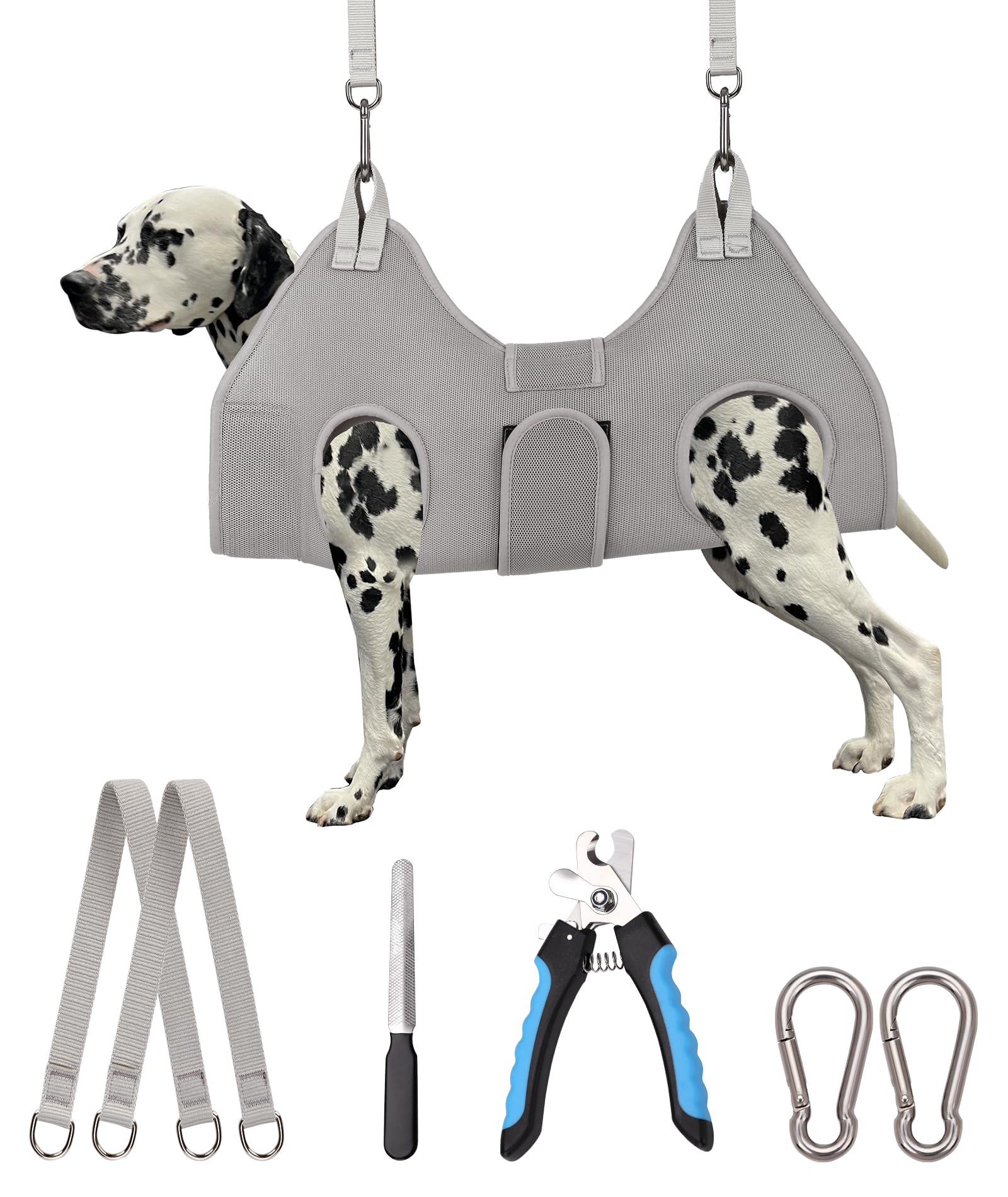 Kkiimatt Dog Grooming Hammock,XX-Large Hammock for Nail Trim, Hanging
