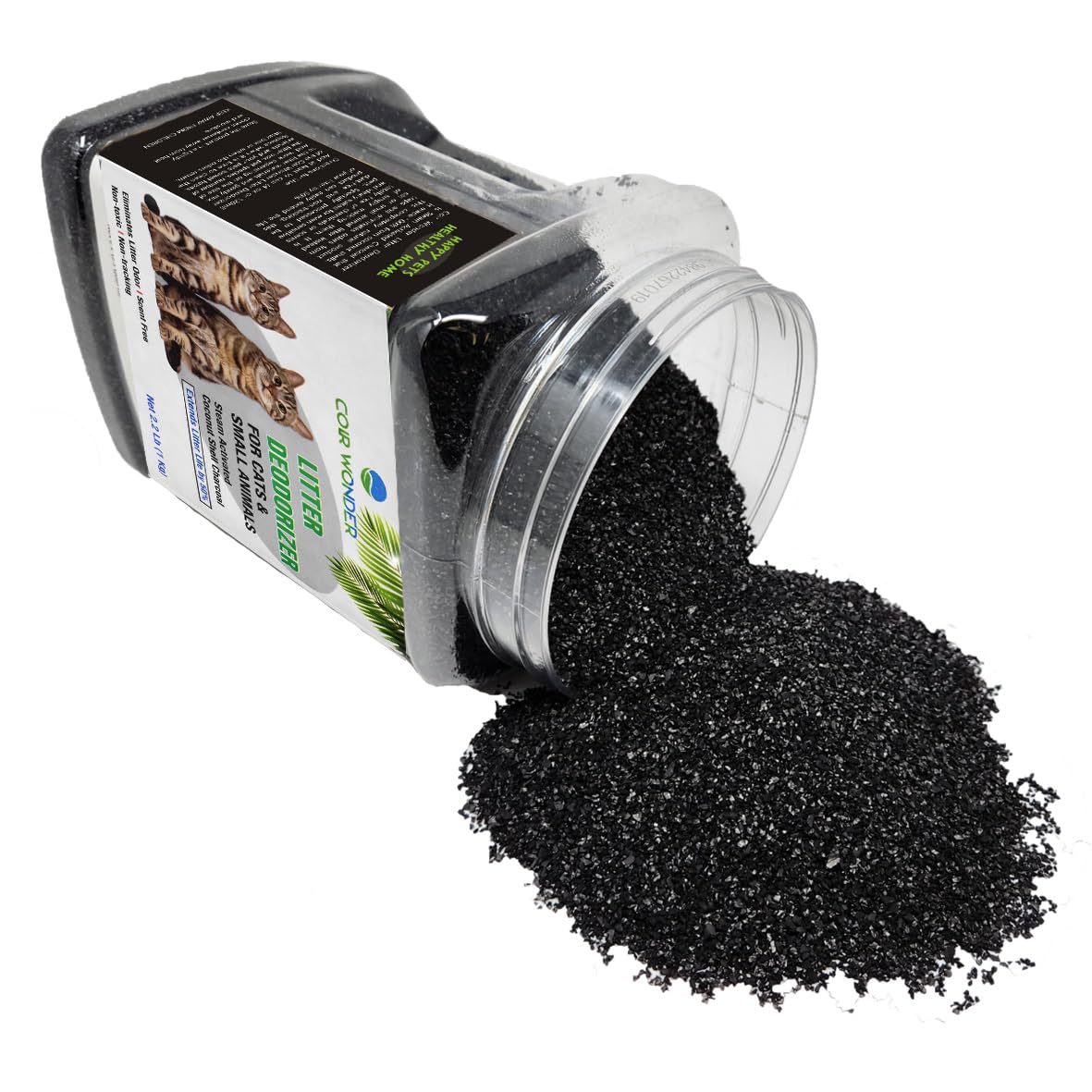 Coir Wonder Cat Litter Deodorizer Activated Carbon Odor Eliminator Box