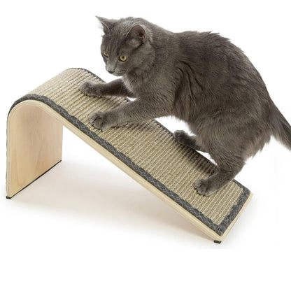 SmartyKat Sisal Angle Ramp Cat Scratcher, Natural Woven Scratcher