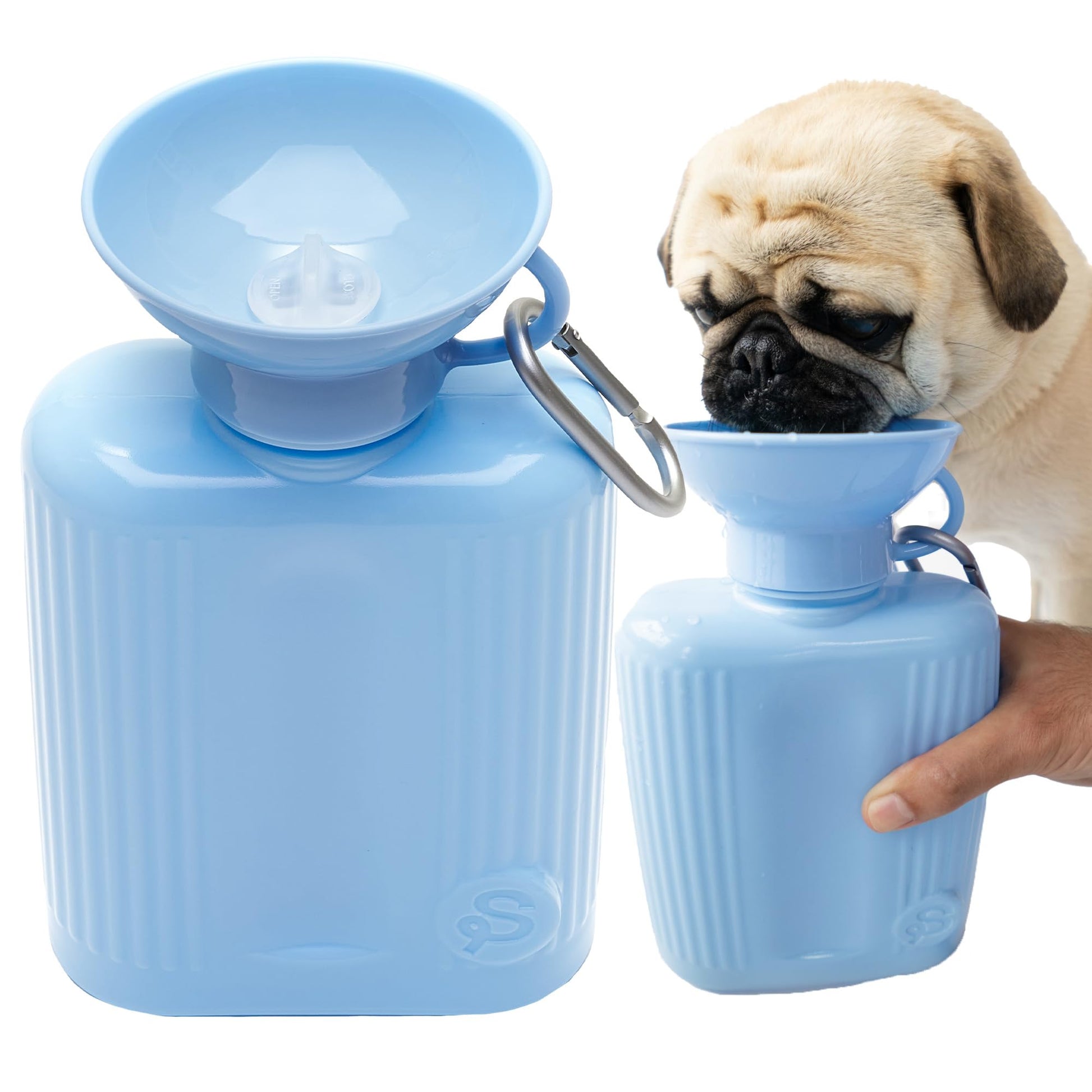 Springer Dog Water Bottle, Large Capacity Drinking Feeder Dispenser