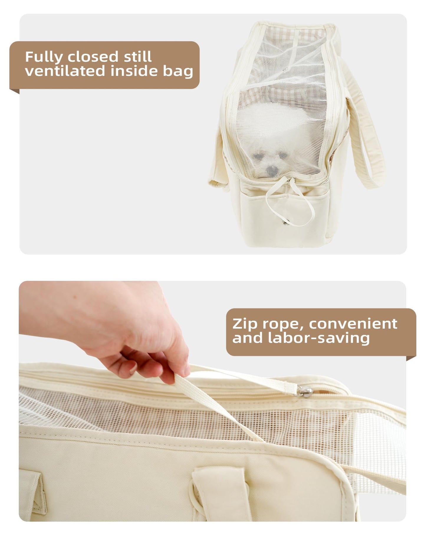 ONECUTE Dog Purse Carrier for Small Dogs Rabbit Bag