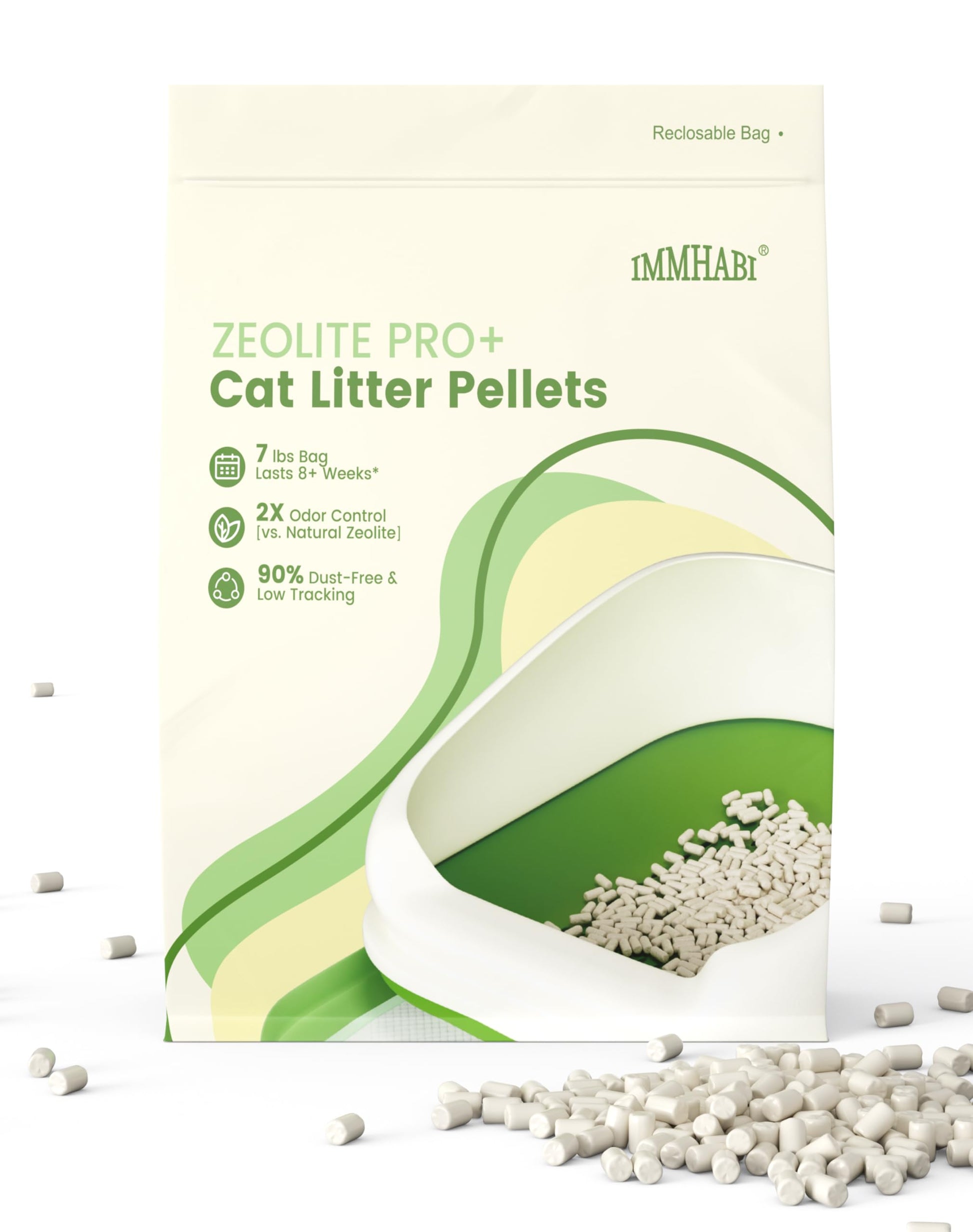 Enhanced Cat Litter Pellets Generic Litter Refills Exclusively Box